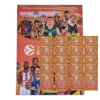 Panini Turkish Airlines EuroLeague Sticker 2024-25 / Sammelalbum inkl 20x Stickertüten