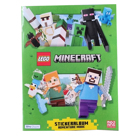 Blue Ocean LEGO Minecraft Sticker / Stickeralbum