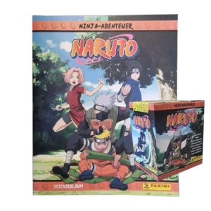 Panini Naruto Classic Sticker Ninja Academy / Sammelalbum inkl 1x Dispaly je 36x Stickertüten