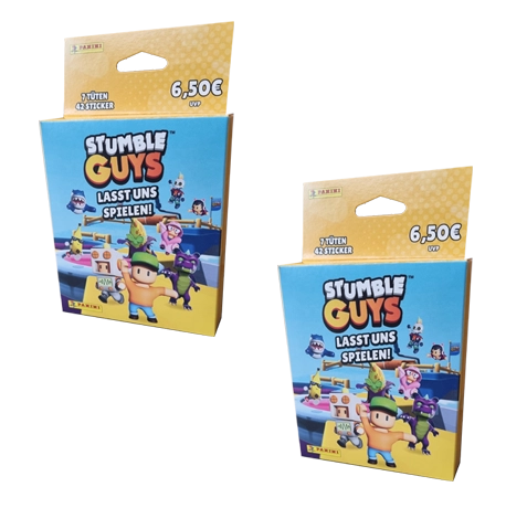 Panini Stumble Guys Sticker / 2x Eco Blister Pack