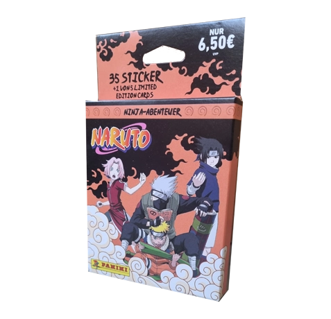 Panini Naruto Classic Sticker Ninja Academy / 1x Eco Blister Pack