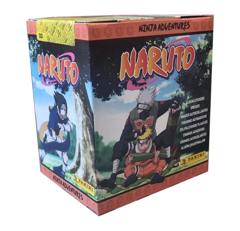 Panini Naruto Classic Sticker Ninja Academy / 1x Dispaly je 36x Stickertüten