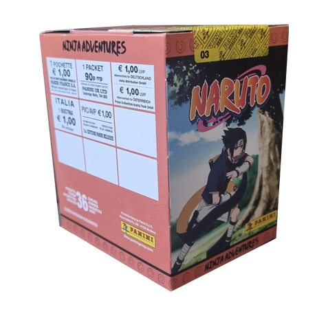 Panini Naruto Classic Sticker Ninja Academy / 1x Dispaly je 36x Stickertüten