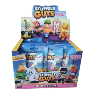 Stumble Guys 3D Serie 4 Minifiguren / 1x Display je 18x Sammeltüten