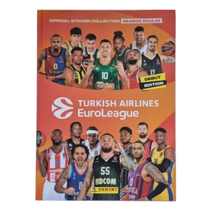 Panini Turkish Airlines EuroLeague Sticker 2024-25 / HARDCOVER Sammelalbum