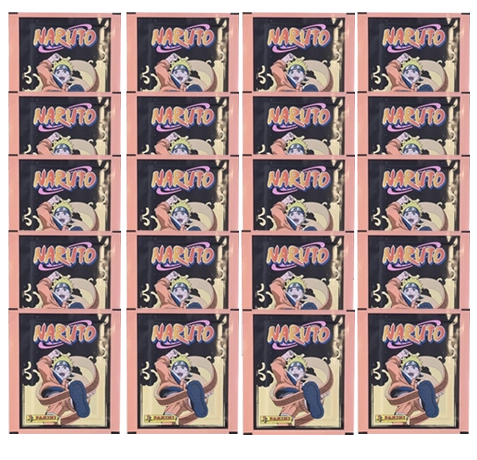 Panini Naruto Classic Sticker Ninja Academy / 20x Stickertüten