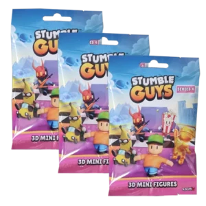 Stumble Guys 3D Serie 4 Minifiguren / 3x Sammeltüten