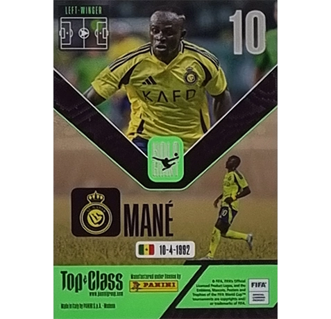 Panini Top Class Adrenalyn XL 2025 / HOLO GIANT / MANE