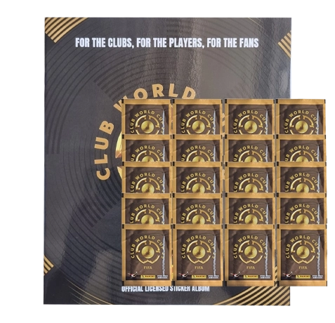 Panini FIFA Club World Cup 2025 Sticker | 1x Stickeralbum + 20x Stickertüten