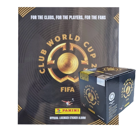 Panini FIFA Club World Cup 2025 Sticker | 1x Stickeralbum + 1x Display je 50x Stickertüten