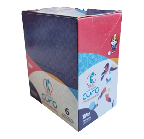 Topps UEFA Women EURO 2025 Sticker / 1x Display je 50x Stickertüten