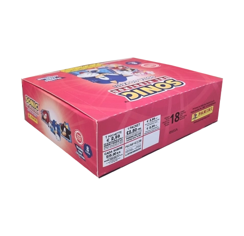 Panini Sonic The Hedgehog Trading Cards - 1x Display je 18x Booster Packs