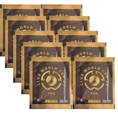 Panini FIFA Club World Cup 2025 Sticker | 10x Stickertüten
