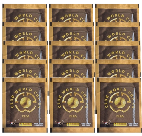 Panini FIFA Club World Cup 2025 Sticker | 15x Stickertüten
