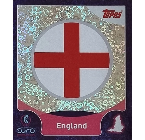 Topps UEFA Women EURO 2025 Sticker | Nr 010 England Logo