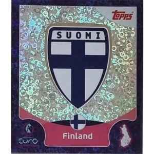 Topps UEFA Women EURO 2025 Sticker | Nr 015 Finland Logo