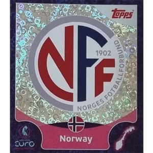 Topps UEFA Women EURO 2025 Sticker | Nr 016 Norway Logo