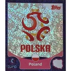 Topps UEFA Women EURO 2025 Sticker | Nr 017 Polska Logo