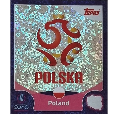 Topps UEFA Women EURO 2025 Sticker | Nr 017 Polska Logo