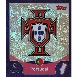 Topps UEFA Women EURO 2025 Sticker | Nr 018 Portugal Logo