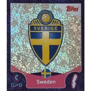 Topps UEFA Women EURO 2025 Sticker | Nr 019 Sweden Logo