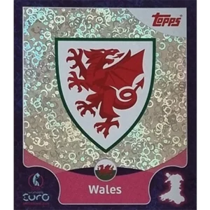 Topps UEFA Women EURO 2025 Sticker | Nr 020 Wales Logo