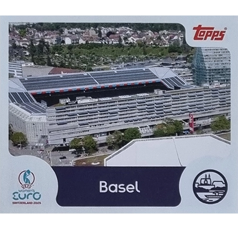 Topps UEFA Women EURO 2025 Sticker | Nr 021 Basel