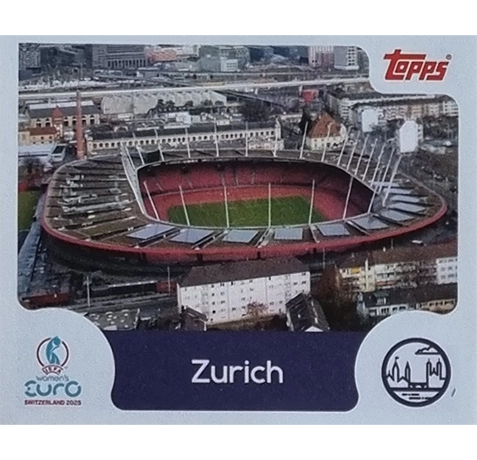 Topps UEFA Women EURO 2025 Sticker | Nr 024 Zurich
