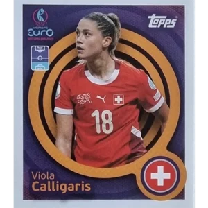 Topps UEFA Women EURO 2025 Sticker | Nr 029 Viola Calligaris