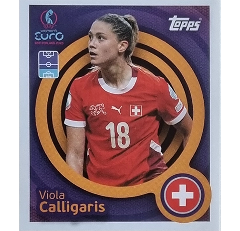 Topps UEFA Women EURO 2025 Sticker | Nr 029 Viola Calligaris