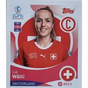 Topps UEFA Women EURO 2025 Sticker | Nr 030 Lia Wälti