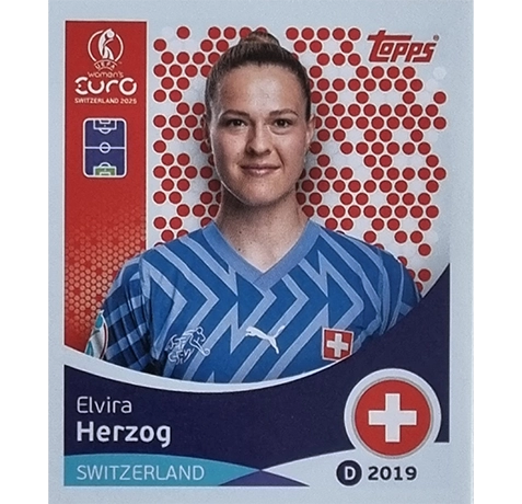 Topps UEFA Women EURO 2025 Sticker | Nr 031 Elvira Herzog