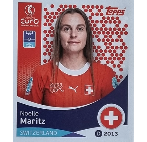 Topps UEFA Women EURO 2025 Sticker | Nr 032 Noelle Maritz