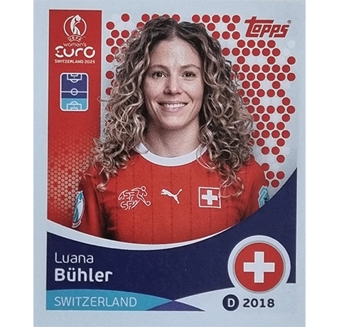 Topps UEFA Women EURO 2025 Sticker | Nr 033 Luana Bühler