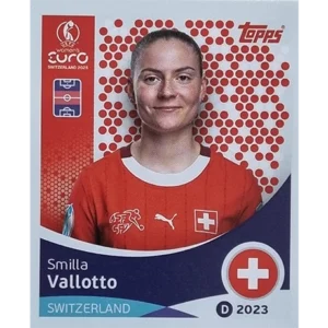 Topps UEFA Women EURO 2025 Sticker | Nr 038 Smilla Vallotto