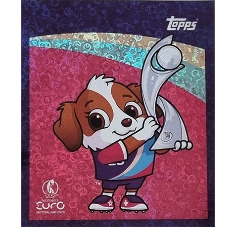 Topps UEFA Women EURO 2025 Sticker | Nr 004 EM Maskottchen