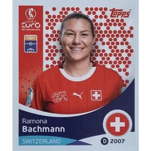 Topps UEFA Women EURO 2025 Sticker | Nr 043 Ramona Bachmann