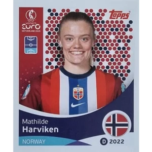 Topps UEFA Women EURO 2025 Sticker | Nr 048 Mathilde Harviken