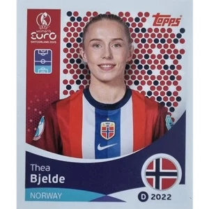 Topps UEFA Women EURO 2025 Sticker | Nr 051 Thea Bjelde