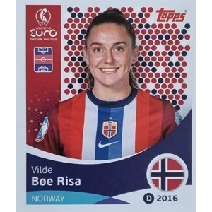 Topps UEFA Women EURO 2025 Sticker | Nr 055 Vilde Boe Risa