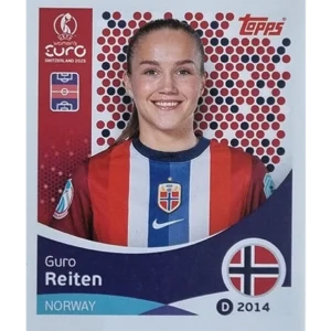 Topps UEFA Women EURO 2025 Sticker | Nr 056 Guro Reiten