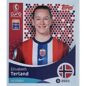 Topps UEFA Women EURO 2025 Sticker | Nr 059 Elisabeth Terland