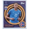 Topps UEFA Women EURO 2025 Sticker | Nr 061 Sveindis Jonsdottir