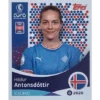 Topps UEFA Women EURO 2025 Sticker | Nr 068 Hildur Antonsdottir
