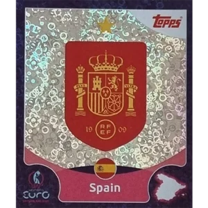 Topps UEFA Women EURO 2025 Sticker | Nr 007 Spain Logo