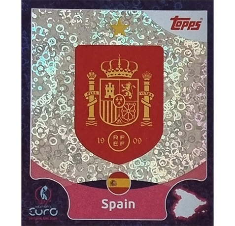 Topps UEFA Women EURO 2025 Sticker | Nr 007 Spain Logo