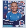 Topps UEFA Women EURO 2025 Sticker | Nr 072 Amanda Andradottir
