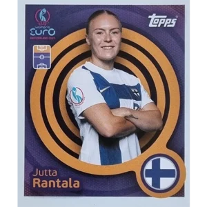 Topps UEFA Women EURO 2025 Sticker | Nr 077 Jutta Rantala