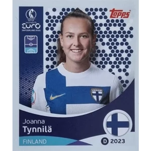 Topps UEFA Women EURO 2025 Sticker | Nr 082 Joanna Tynnilä