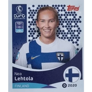 Topps UEFA Women EURO 2025 Sticker | Nr 084 Nea Lehtola